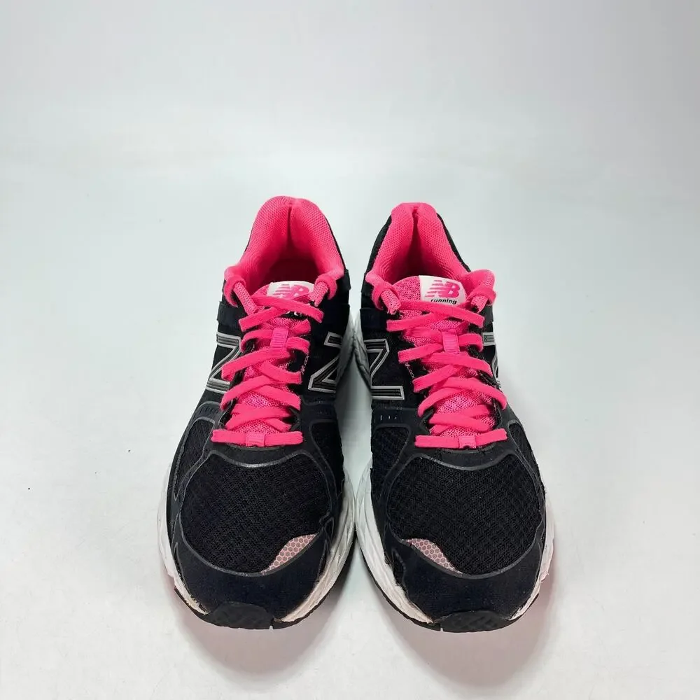 New Balance 790v1 Black Pink Lace Up Athletic Running Shoes Women's Size 7.5